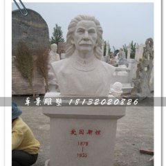 爱因斯坦半身像雕塑，适合学校摆放