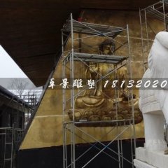 石雕大象雕塑，汉白玉大象雕塑