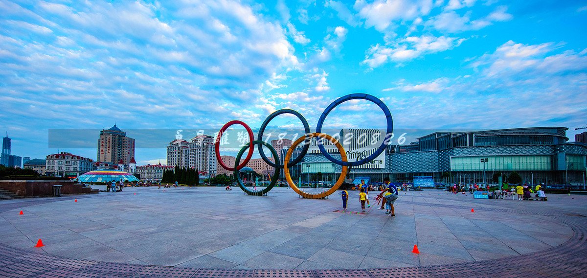 不锈钢五环雕塑，运动广场雕塑