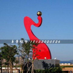 漳浦市政公园《彩带》不锈钢雕塑