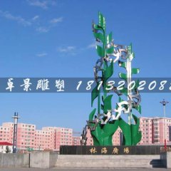适合广场摆放的不锈钢雕塑