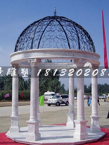 汉白玉凉亭，欧式凉亭雕塑