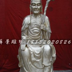 十八罗汉铜雕，铸铜十八罗汉雕塑