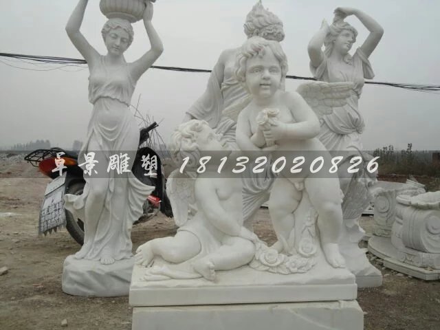 西方人物石雕，人物石雕