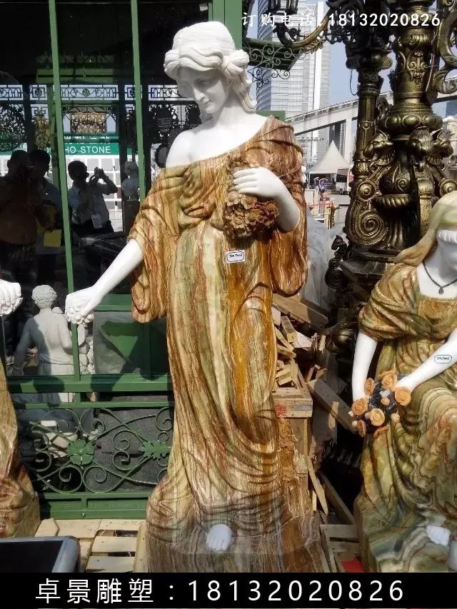 西方人物石雕，西方美女石雕 (1)