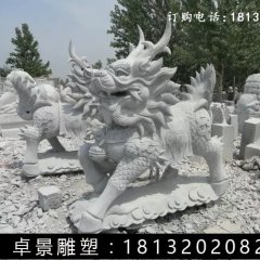 麒麟石雕，仿古麒麟雕塑