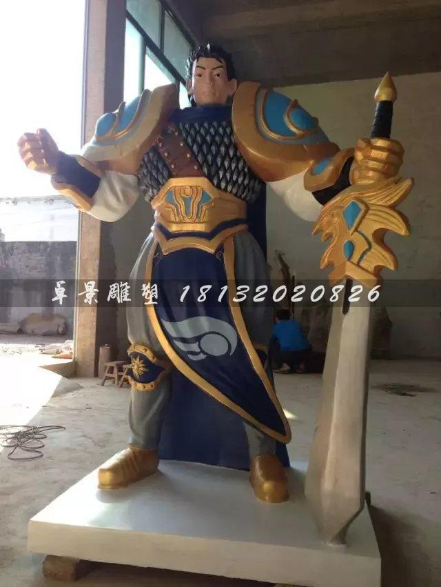 玻璃钢人物雕塑，玻璃钢卡通雕塑