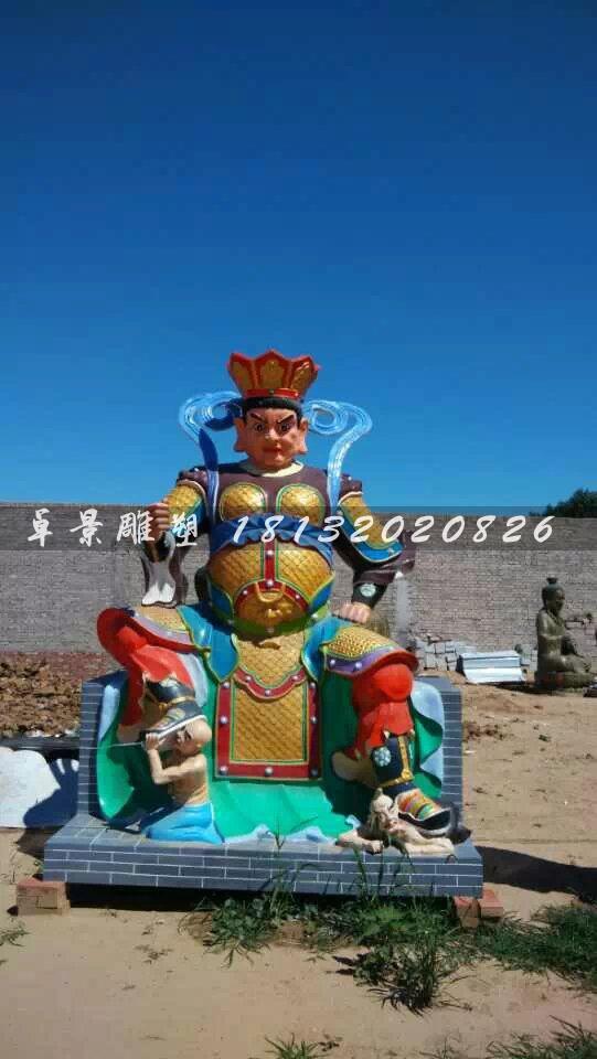 玻璃钢四大天王雕塑，玻璃钢神仙雕塑 (2)