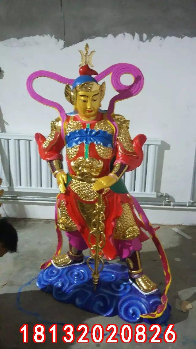 玻璃钢韦佗雕塑，玻璃钢韦佗护法雕塑 (2)