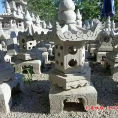 石灯，大理石石灯雕塑