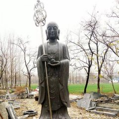 石佛像，地藏王菩萨石雕