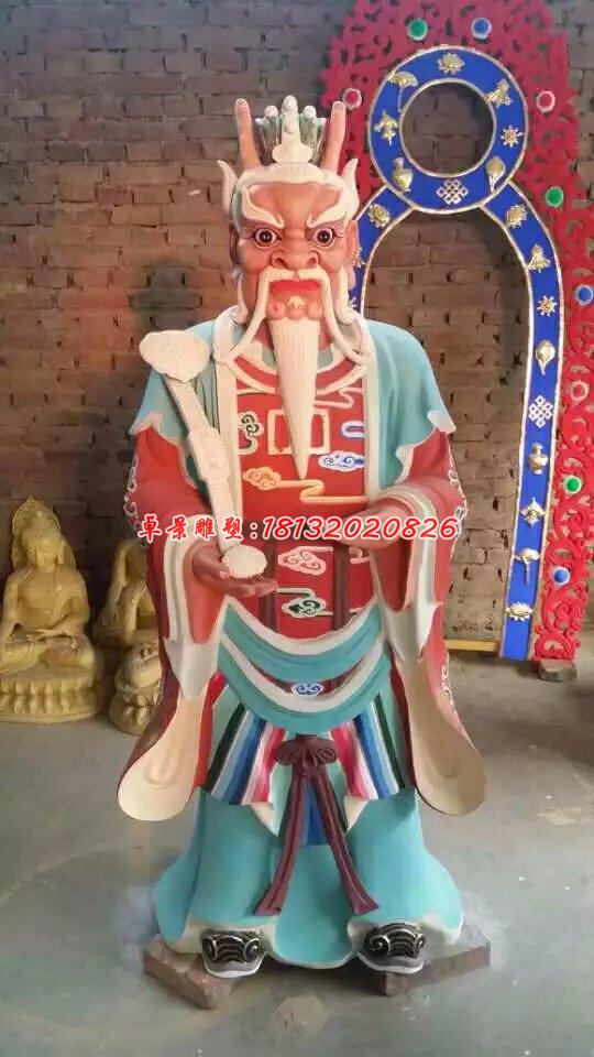 玻璃钢龙王雕塑，玻璃钢神仙雕塑 (2)