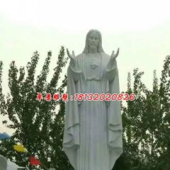 石雕耶稣，大理石耶稣雕塑