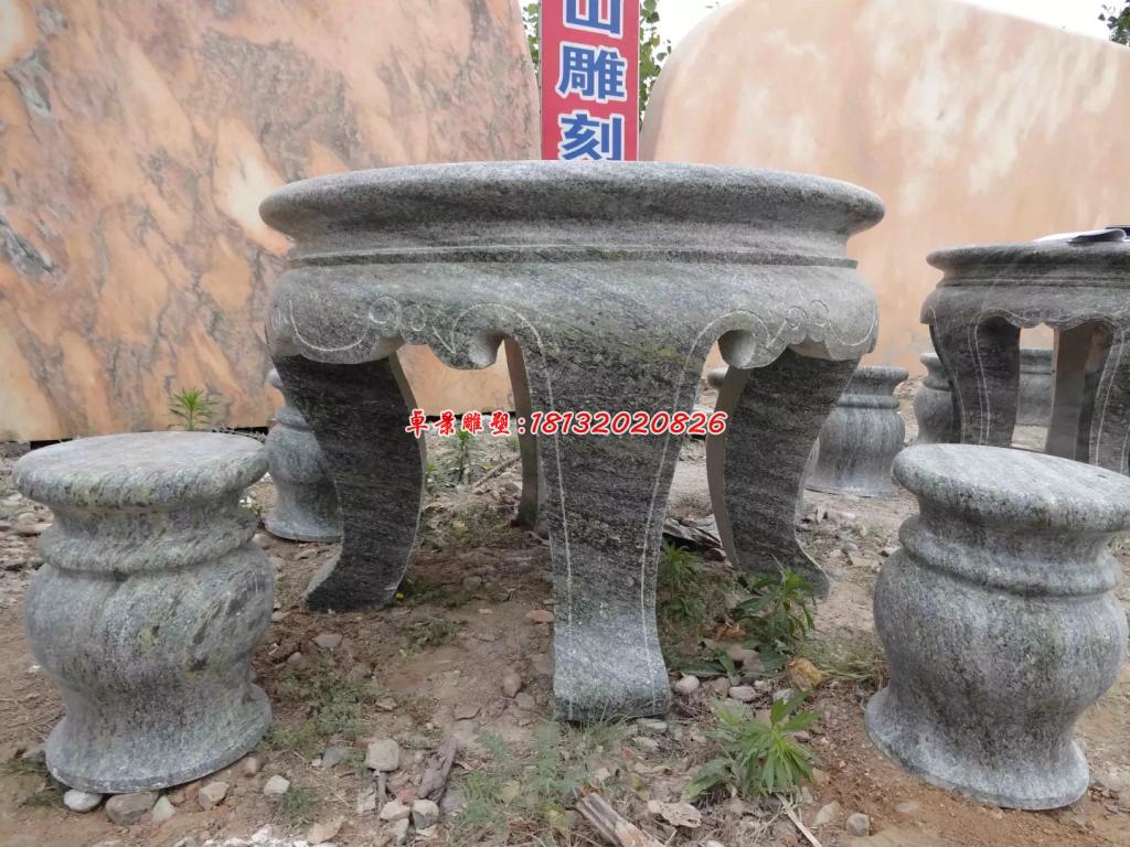 石桌凳，青石桌凳 (5)