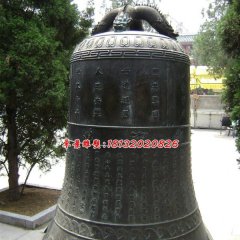 铜钟雕塑，铸铜钟，仿古铜钟