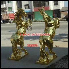 铜马雕塑，铜奔马雕塑