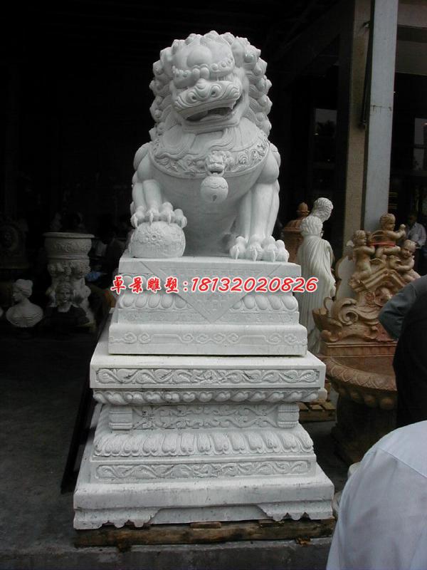 北京狮石雕，狮子石雕