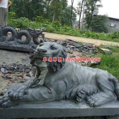 玻璃钢老虎雕塑，玻璃钢动物雕塑