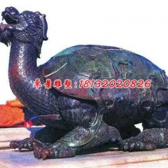 龙龟铜雕，广场神兽铜雕