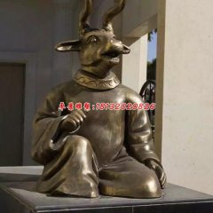 十二生肖铜雕，铸铜十二生肖铜雕