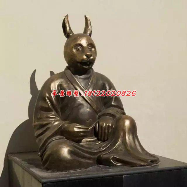 十二生肖铜雕，铸铜十二生肖铜雕 (3)