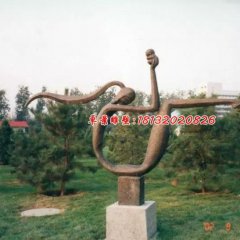 母子铜雕，公园景观铜雕