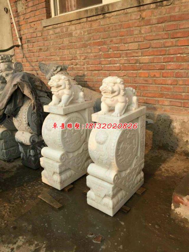 抱鼓石，狮子抱鼓石