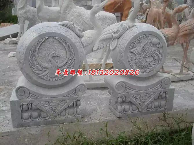 门枕石，凤凰石门墩