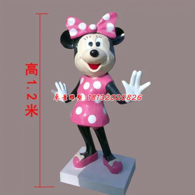 玻璃钢米老鼠雕塑，玻璃钢卡通雕塑 (1)