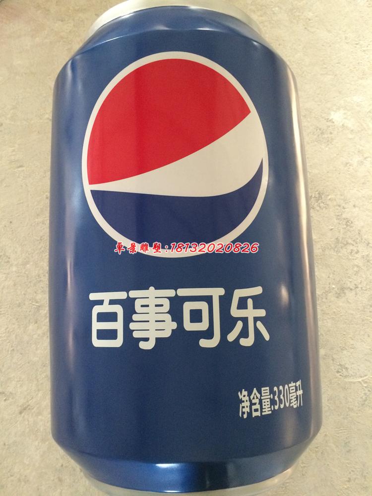 玻璃百事可乐瓶雕塑，玻璃钢仿真雕塑 (2)