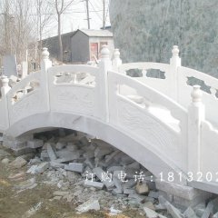 汉白玉石拱桥，公园石拱桥