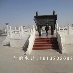 铜鼎，广场鼎，四足铜鼎