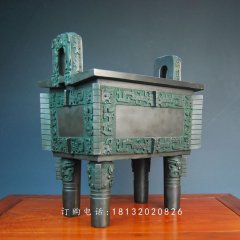 青铜司母戊鼎，仿古司母戊鼎