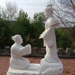 卖身葬父石雕，二十四孝石雕