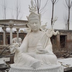 藏佛石雕，汉白玉佛像雕塑