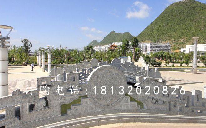石雕栏板，青石栏板雕塑