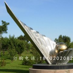 不锈钢明珠雕塑，公园不锈钢雕塑