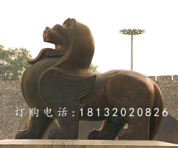 貔貅铜雕，广场神兽铜雕