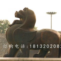 貔貅铜雕，广场神兽铜雕