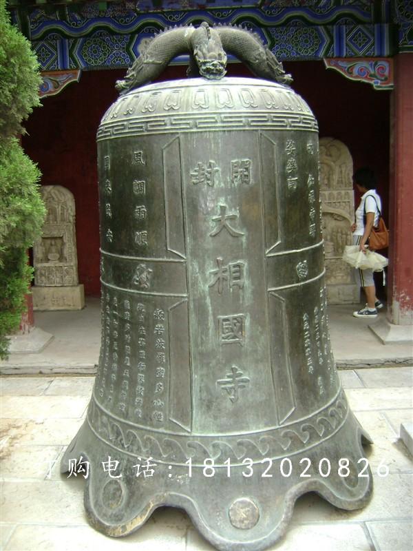 仿古青铜钟，寺庙铜钟