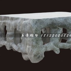 青石石桌，异形桌子石雕