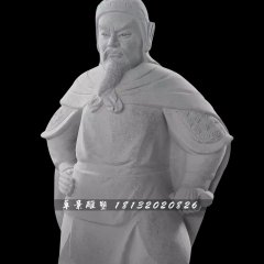 古代将军石雕，广场人物石雕