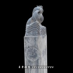 拴马柱，仿古拴马柱雕塑