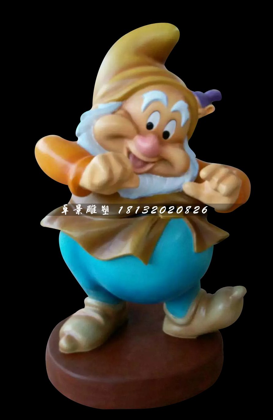 小矮人雕塑，玻璃钢卡通雕塑 (5)