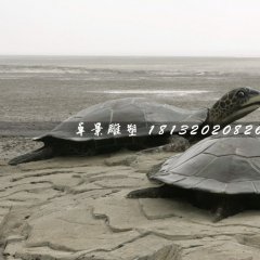 玻璃钢乌龟雕塑，仿真乌龟雕塑