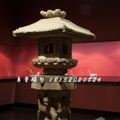 石灯雕塑，古代宫灯石雕
