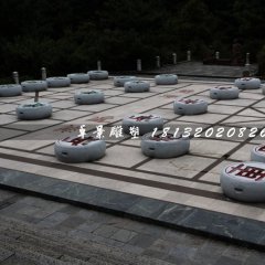 象棋石雕，公园景观石雕
