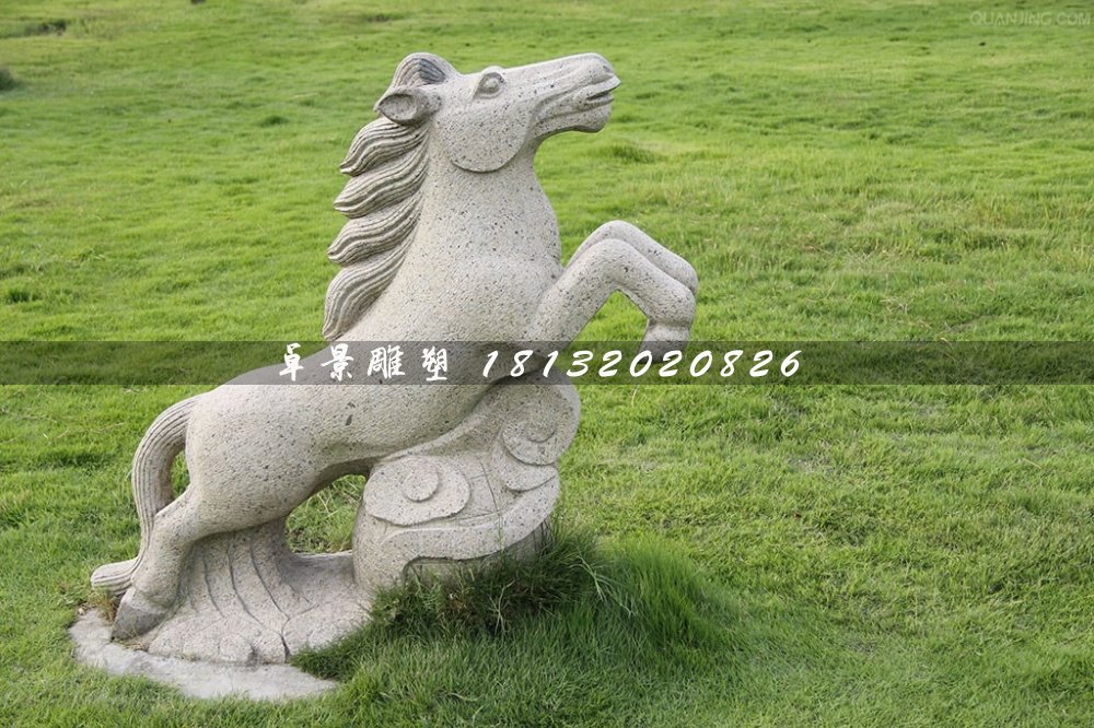 十二生肖石雕，大理石动物雕塑 (3)