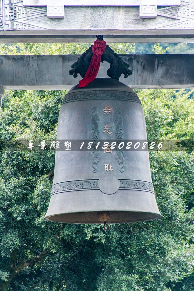 铜钟，广场警钟铜雕