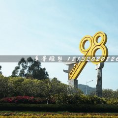 不锈钢钥匙雕塑，广场不锈钢雕塑